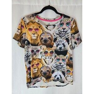Secret Treasures Animal Print T-shirt